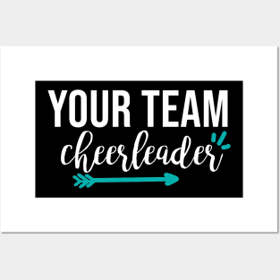 your team cheerleader Posters and Art